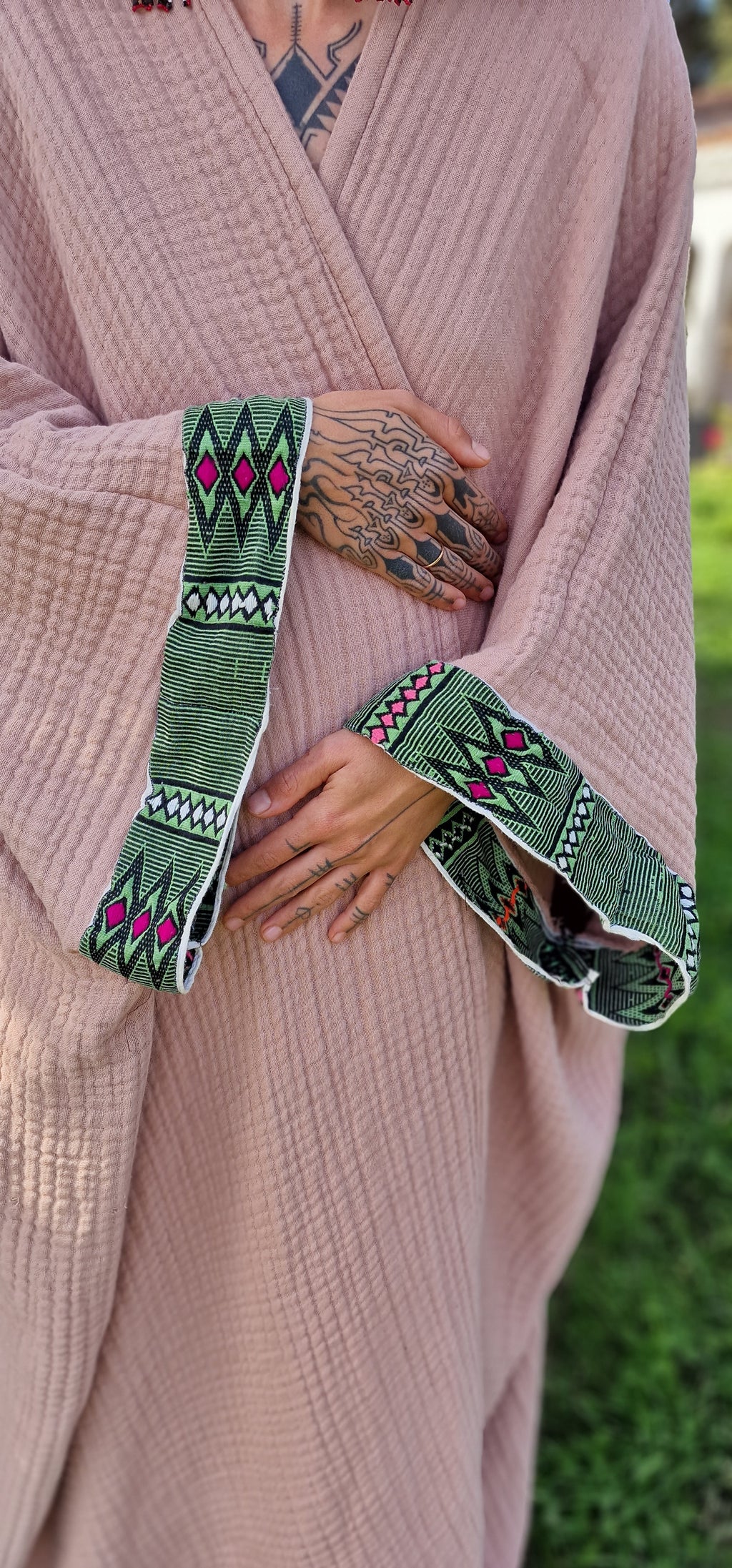 Rose ceremonial kimono