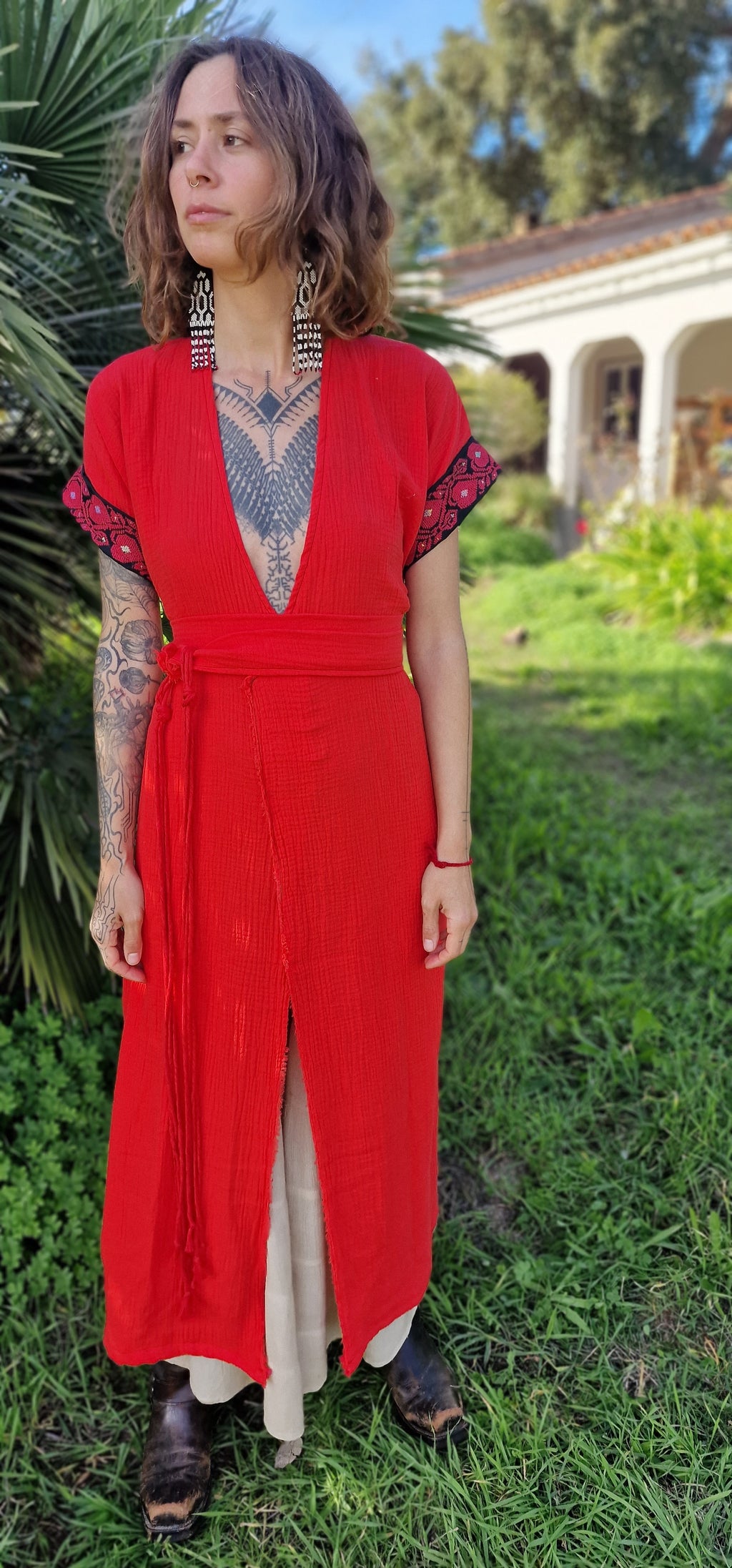 Ceremonial bleeding dress